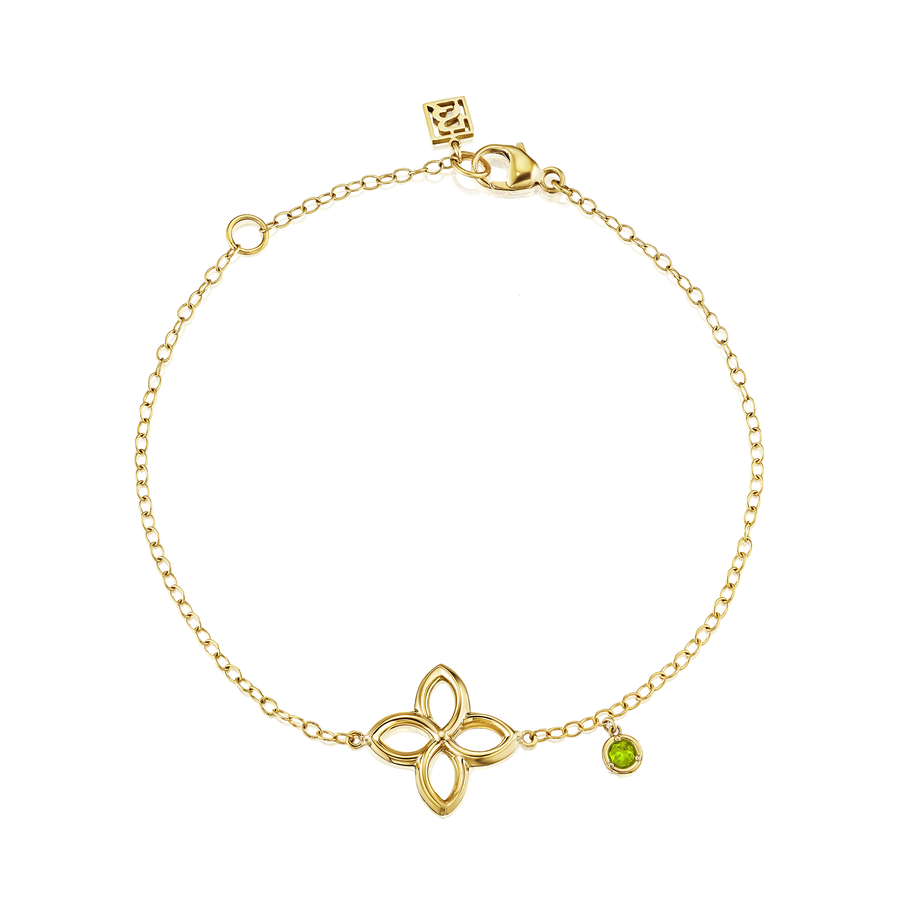 18K Cornus Bracelet - With Birthstone Options