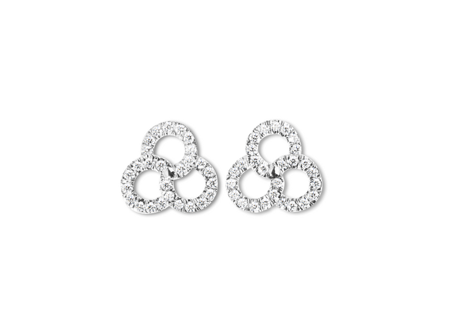 Pavé Harmony Diamond Earrings