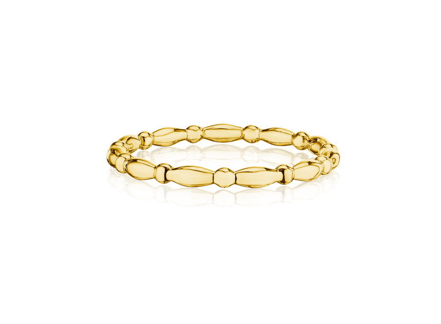 Scalloped Ring in 18K Gold