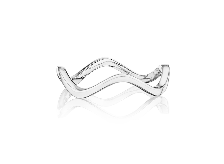 Wave Ring in 18K Gold